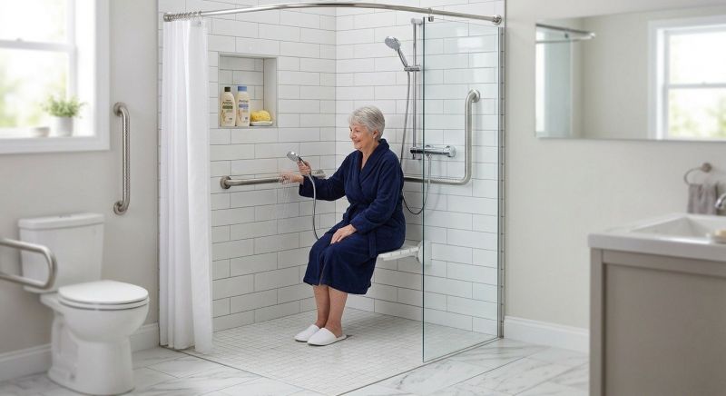 Accessible Shower Construction in Lancaster County, PA