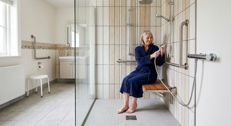 Accessible Shower Construction in Bucks County, PA