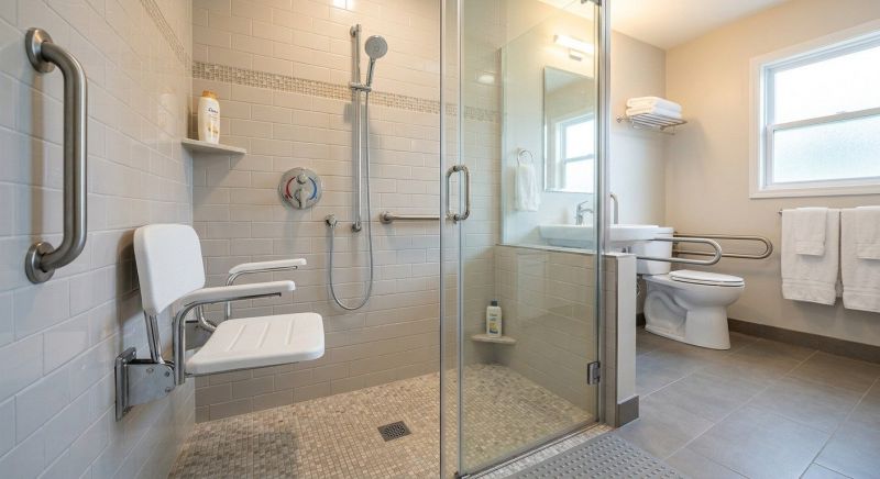 Elderly Shower Installation in Manchester, NH