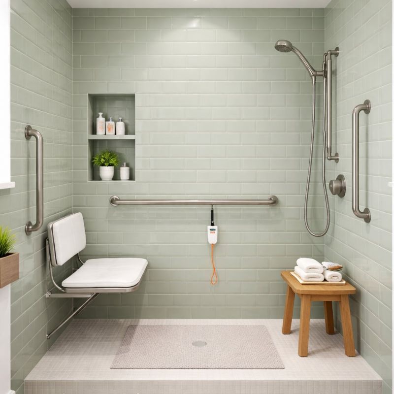 Mobility Shower Installation in Lancaster County, PA
