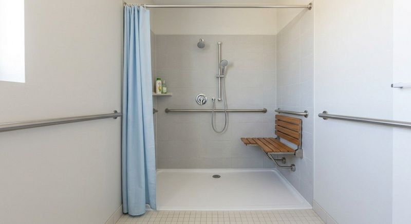 Mobility Shower Installation in Manchester, NH