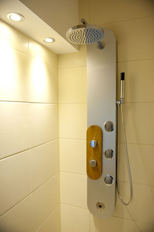 Shower with Multiple Shower Heads