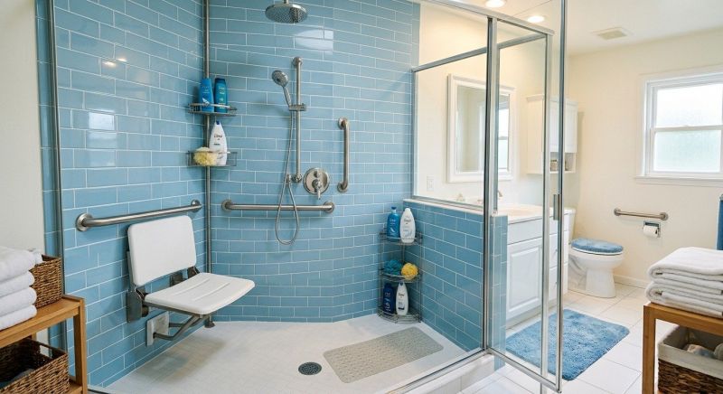 Senior Shower Installation in Pottstown, PA
