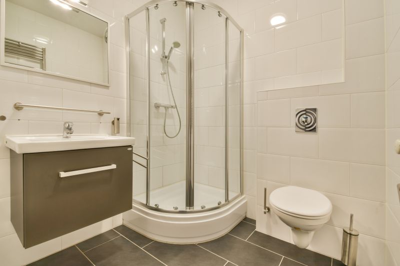 Glass Shower Enclosure in Small Space
