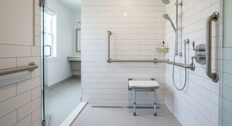Senior Shower Installation in South Portland, ME